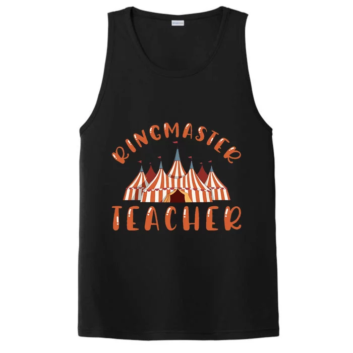 Ringmaster Teacher Carnival Costume Circus Performance Tank