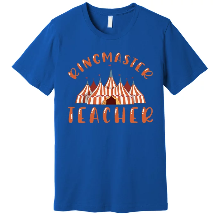 Ringmaster Teacher Carnival Costume Circus Premium T-Shirt