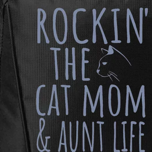 Rocking The Cat Mama and Aunt Life City Backpack