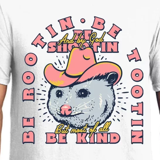 Rootin Tootin Cowboy Advice | Poss Possum Opossum Pajama Set