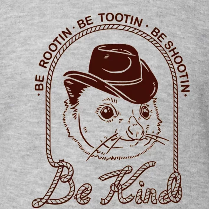 Rootin Tootin Cowboy Advice | Poss Possum Opossum Toddler Sweatshirt