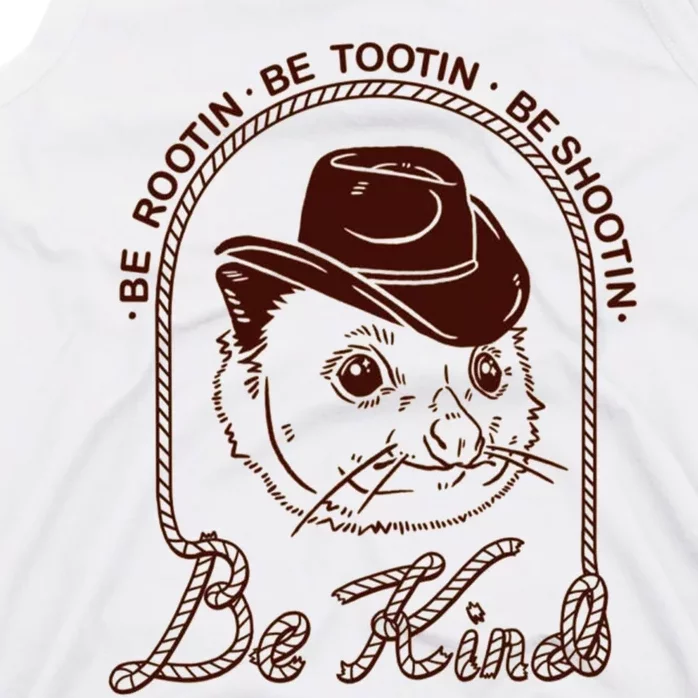 Rootin Tootin Cowboy Advice | Poss Possum Opossum Tank Top