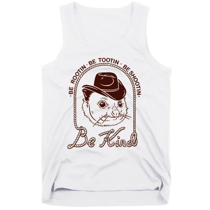 Rootin Tootin Cowboy Advice | Poss Possum Opossum Tank Top