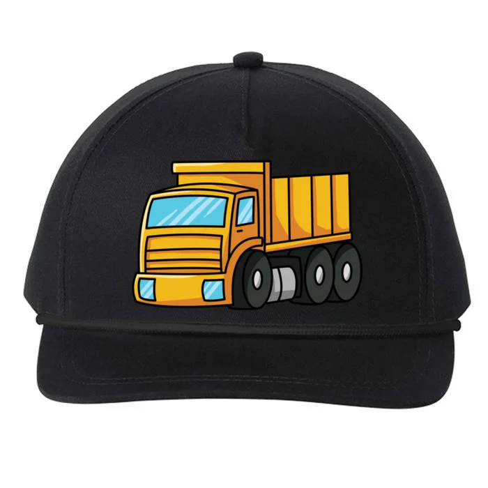 Rc Truck Construction Site Machine Construction Workers Funny Gift Snapback Five-Panel Rope Hat