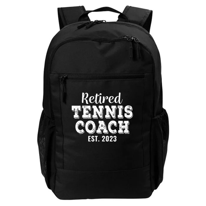 Retired Tennis Coach Gift Retirement Daily Commute Backpack