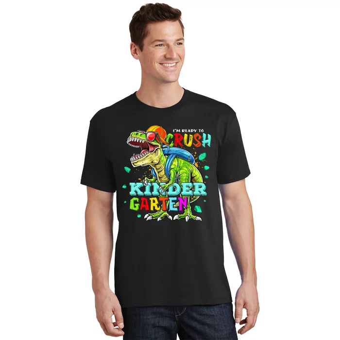 Ready To Crush Kindergarten Dinosaur Back to School T-Shirt