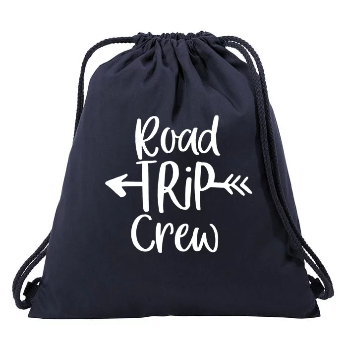 Road Trip Crew Gift Meaningful Gift Drawstring Bag