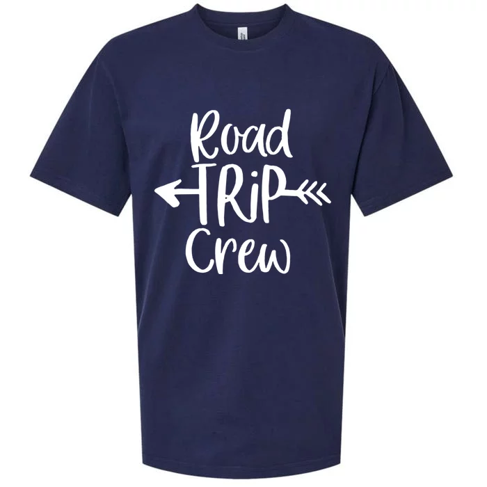 Road Trip Crew Gift Meaningful Gift Sueded Cloud Jersey T-Shirt