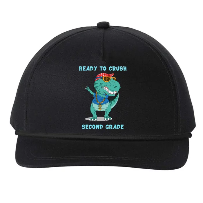 Ready To Crush Second Grade Back To School Snapback Five-Panel Rope Hat