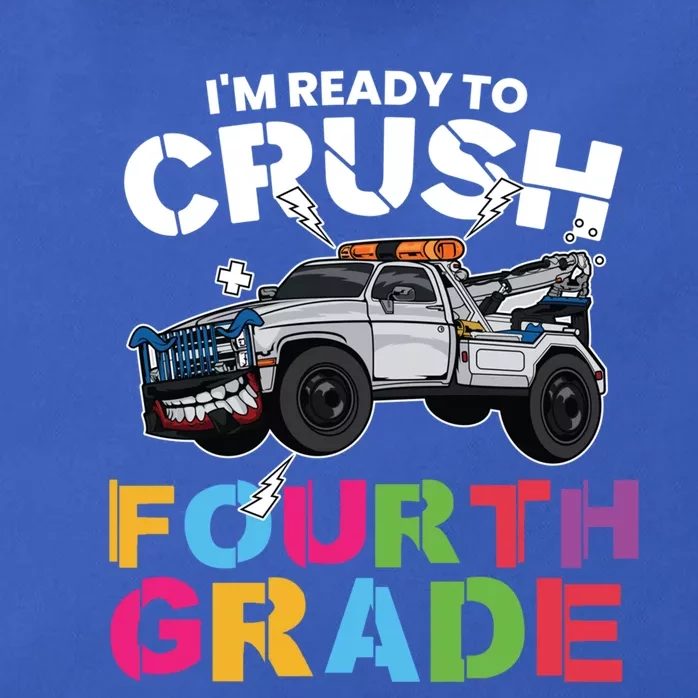 Ready To Crush Fourth Grade Cute 4Th Grade Cute Gift Zip Tote Bag