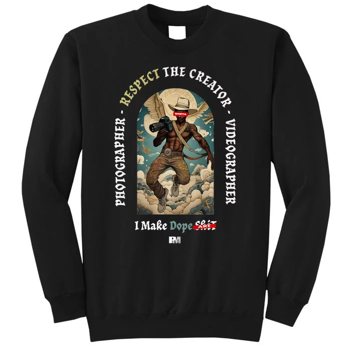 Respect The Creators. Shooters Tall Sweatshirt