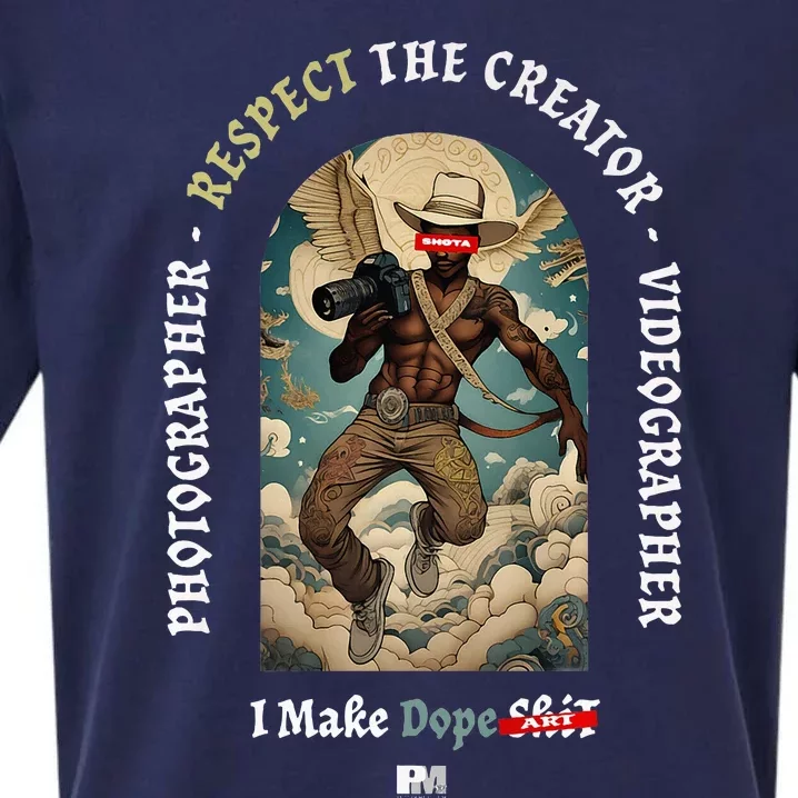 Respect The Creators. Shooters Sueded Cloud Jersey T-Shirt