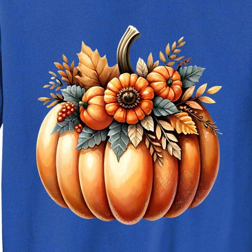 Retro Thanksgiving Cute Pumpkin Halloween Autumn Retro Fall Funny Gift Sweatshirt