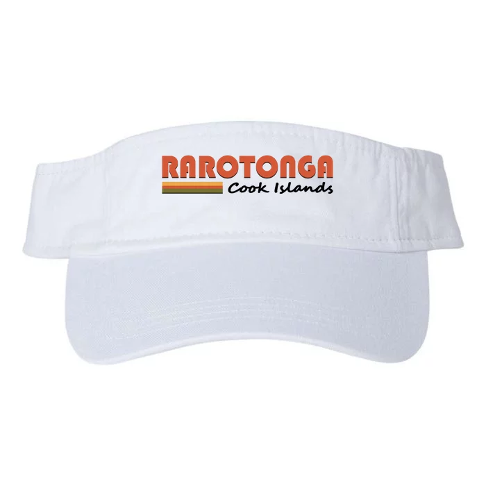 Rarotonga The Cook Islands Valucap Bio-Washed Visor