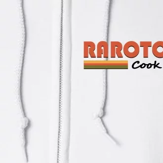 Rarotonga The Cook Islands Full Zip Hoodie