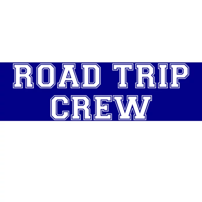 Road Trip Crew Gift Matching Family Vacation Rv Road Trip Gift Bumper Sticker