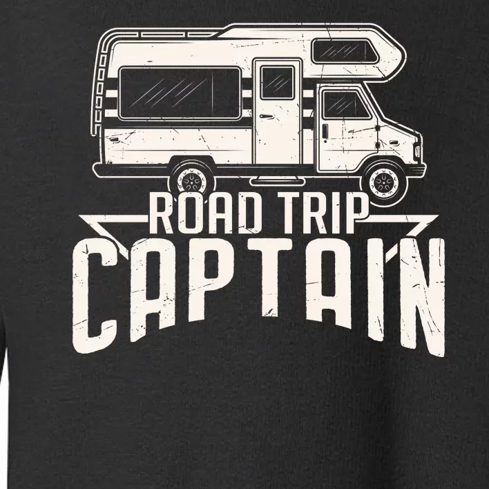 Road Trip Captain RV Summer Toddler Sweatshirt