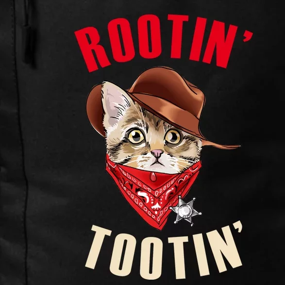 Rootin' Tootin' Cowboy Cat Meme Daily Commute Backpack