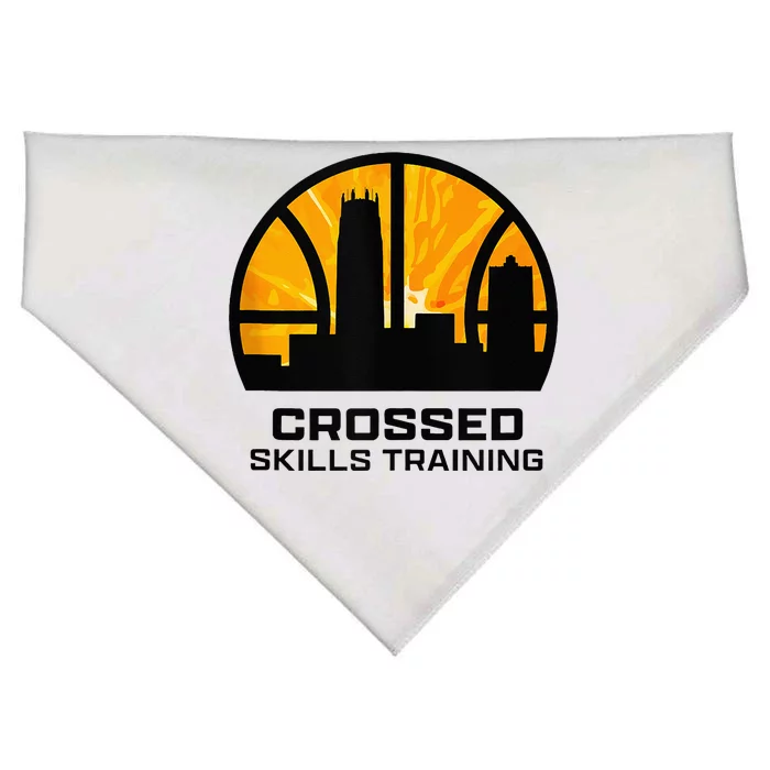 Rainman Throwback Crossed Skills Training USA-Made Doggie Bandana