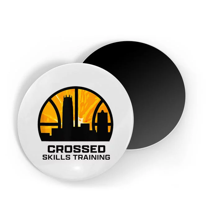 Rainman Throwback Crossed Skills Training Magnet