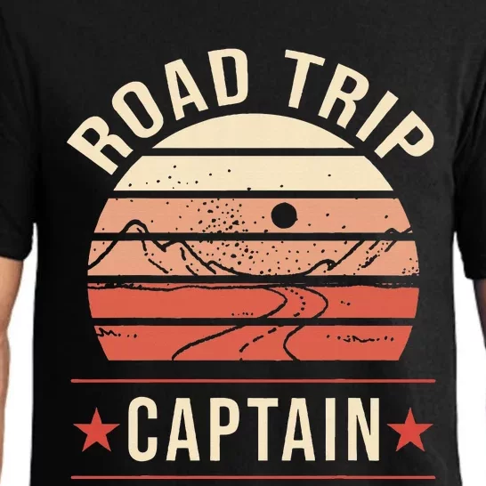 Road Trip Captain Pajama Set