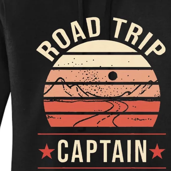 Road Trip Captain Women's Pullover Hoodie