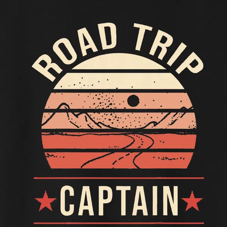 Road Trip Captain Women's Crop Top Tee