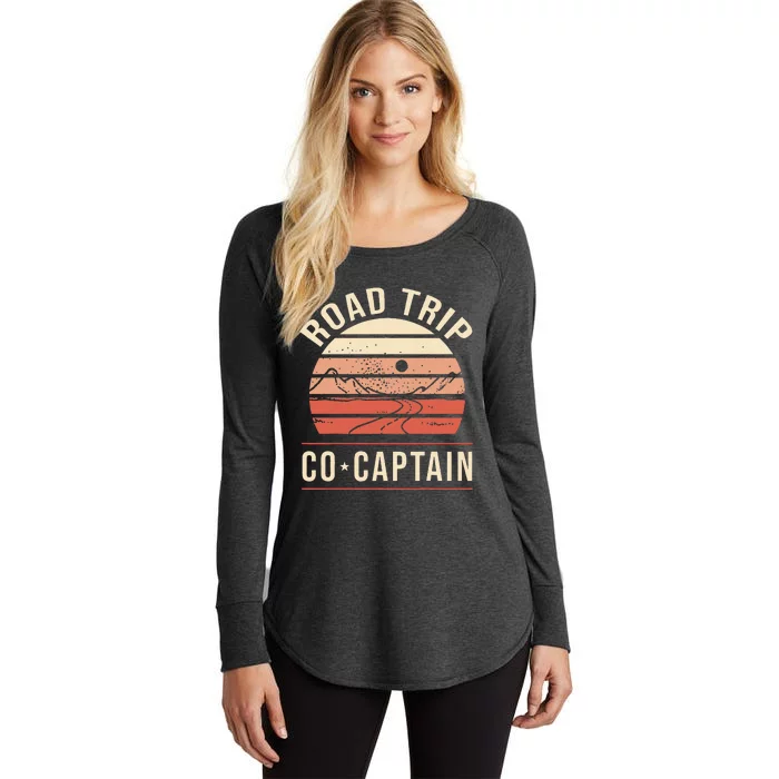 Road Trip Co Captain Road Trip Women's Perfect Tri Tunic Long Sleeve Shirt