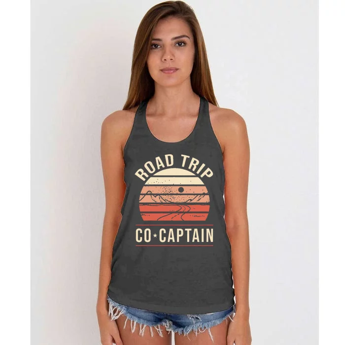 Road Trip Co Captain Road Trip Women's Knotted Racerback Tank