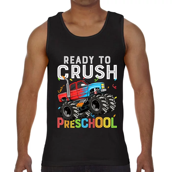 Ready To Crush Preschool Monster Truck Comfort Colors® Tank Top