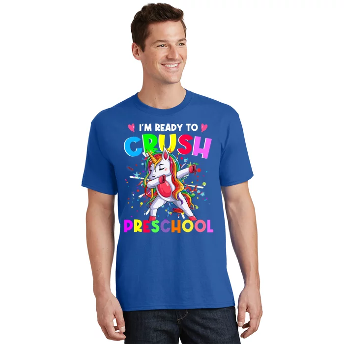 Ready To Crush Preschool Unicorn Back To School Gift T-Shirt