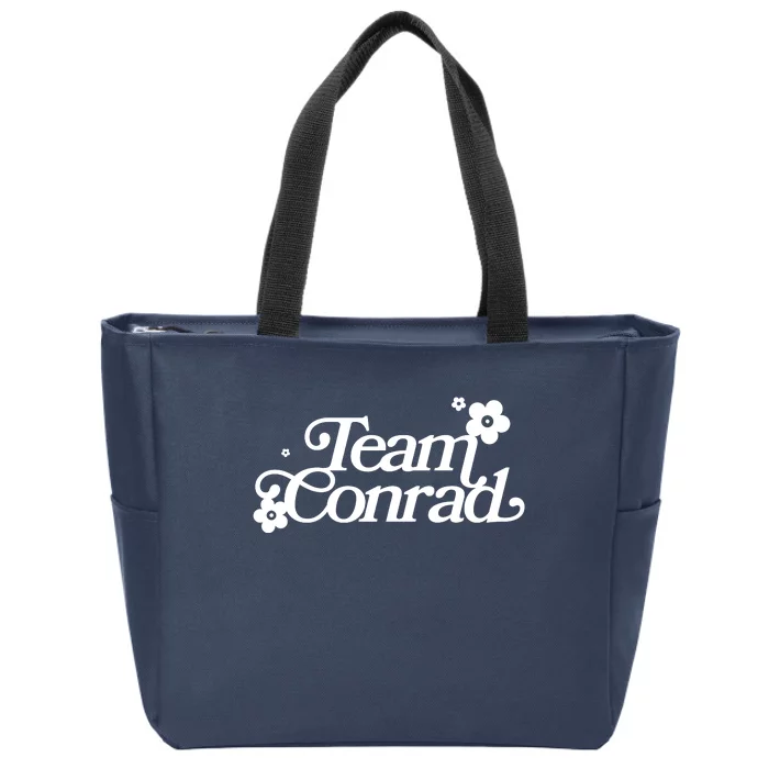 Retro Team Conrad Logo Zip Tote Bag