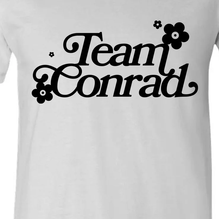 Retro Team Conrad Logo V-Neck T-Shirt