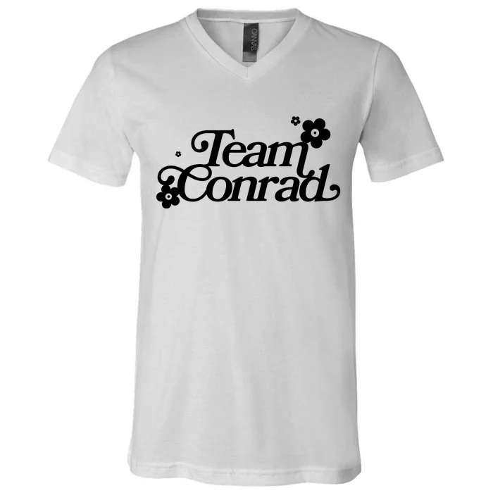 Retro Team Conrad Logo V-Neck T-Shirt