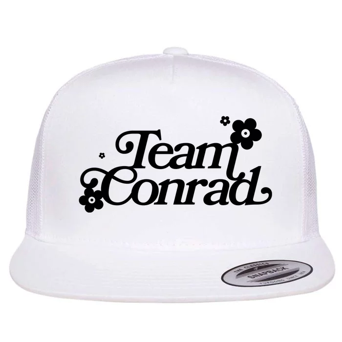 Retro Team Conrad Logo Flat Bill Trucker Hat