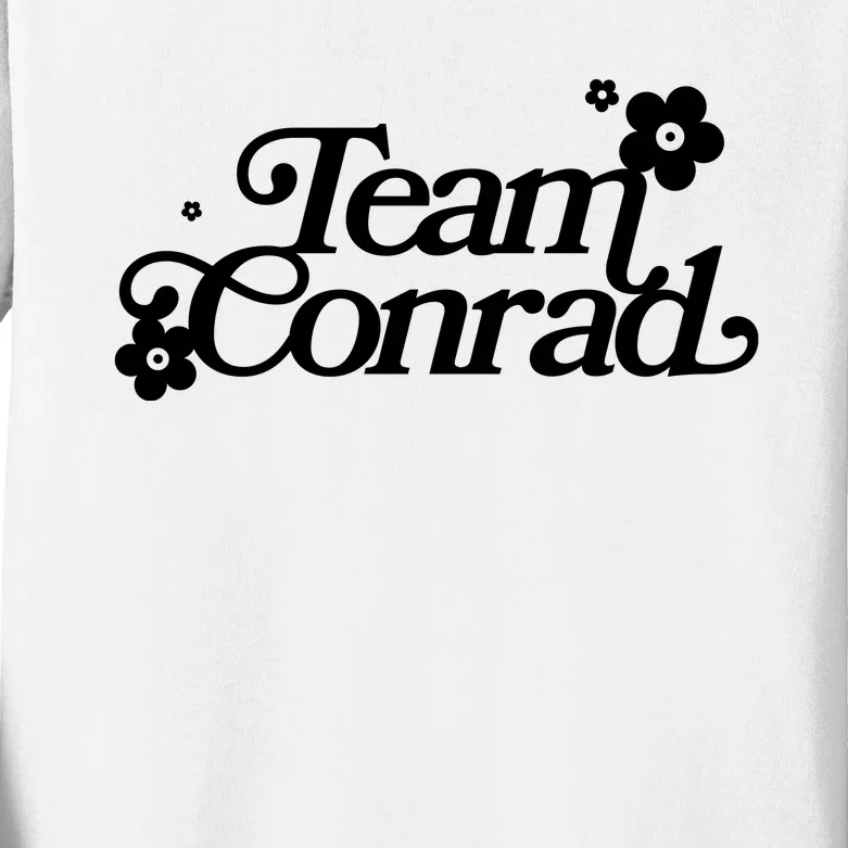 Retro Team Conrad Logo Kids Long Sleeve Shirt