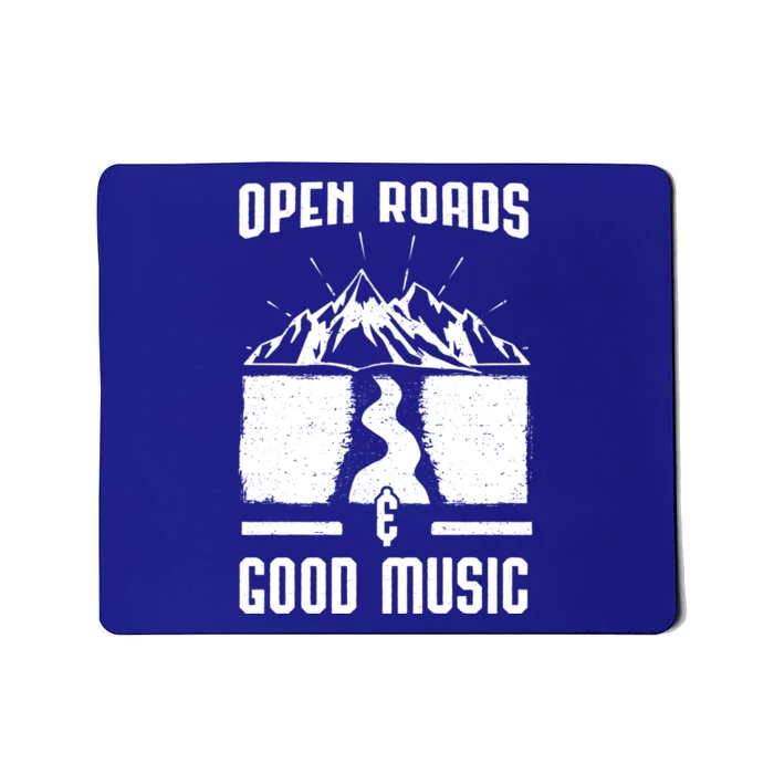 Road Trip Camping Vacation Summer Crew Travel Music Lover Gift Mousepad