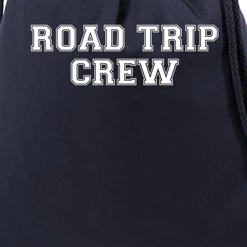 Road Trip Crew Gift Matching Family Vacation Rv Road Trip Cute Gift Drawstring Bag