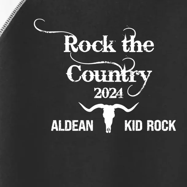 Rock The Country 2024 Concert Toddler Fine Jersey T-Shirt