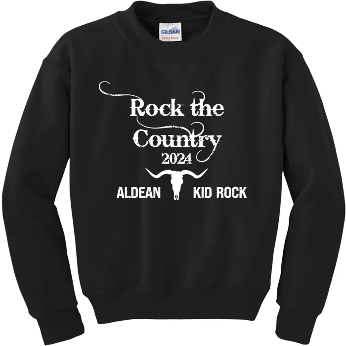 Rock The Country 2024 Concert Kids Sweatshirt