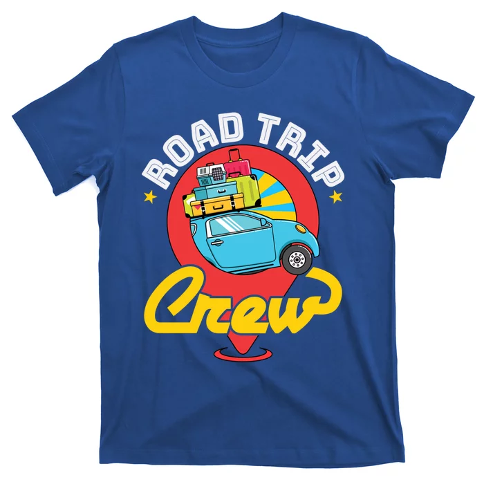 Road Trip Crew Family Vacation Matching Cool Trip Gift T-Shirt