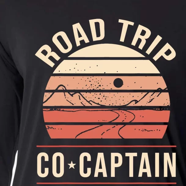 Road Trip Co Captain Road Trip Cooling Performance Long Sleeve Crew