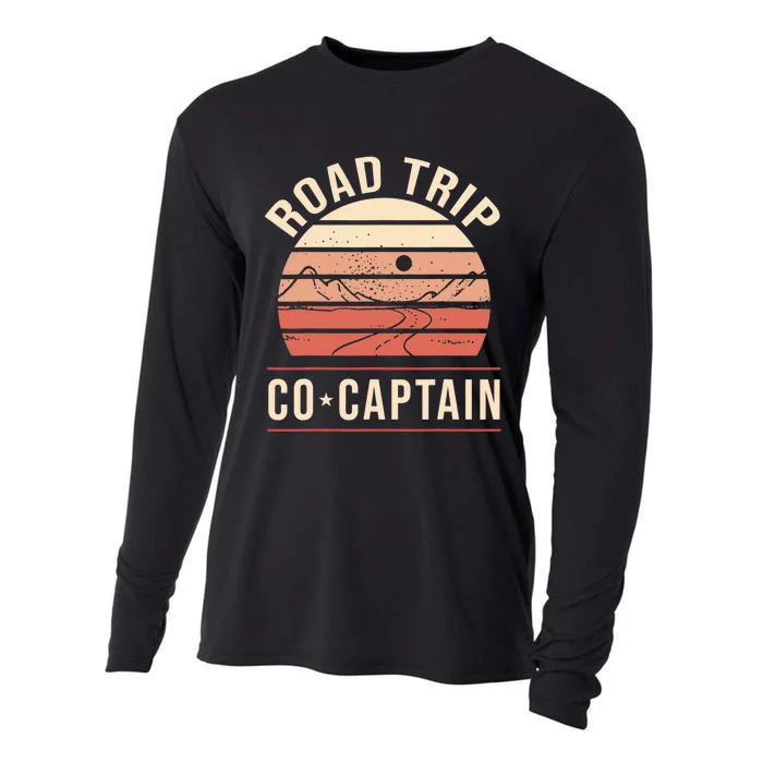 Road Trip Co Captain Road Trip Cooling Performance Long Sleeve Crew