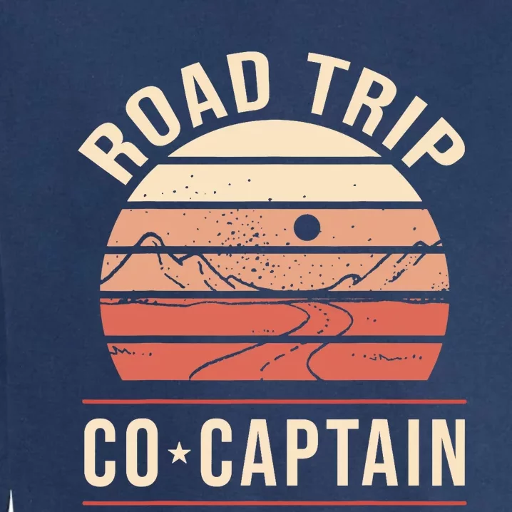 Road Trip Co Captain Road Trip Garment-Dyed Sweatshirt