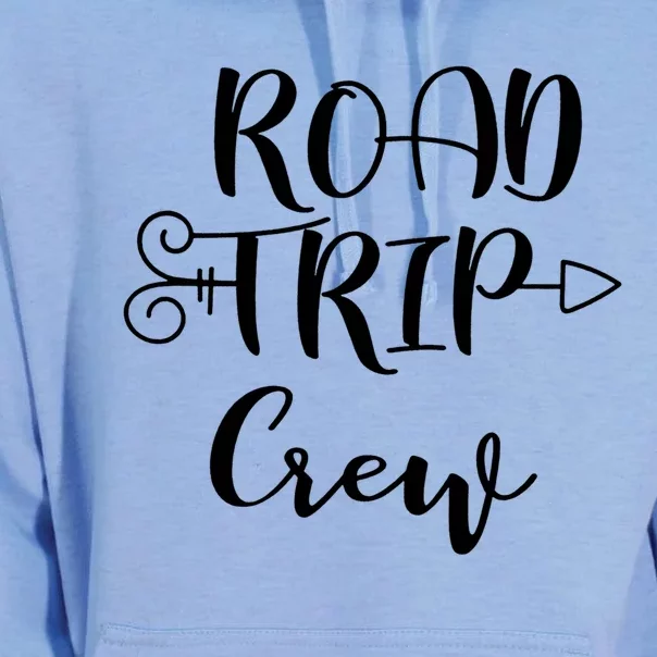 Road Trip Crew Family Vacation Traveling Gift Unisex Surf Hoodie