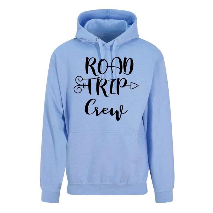 Road Trip Crew Family Vacation Traveling Gift Unisex Surf Hoodie