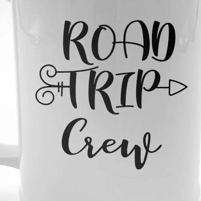 Road Trip Crew Family Vacation Traveling Gift Front & Back Beer Stein