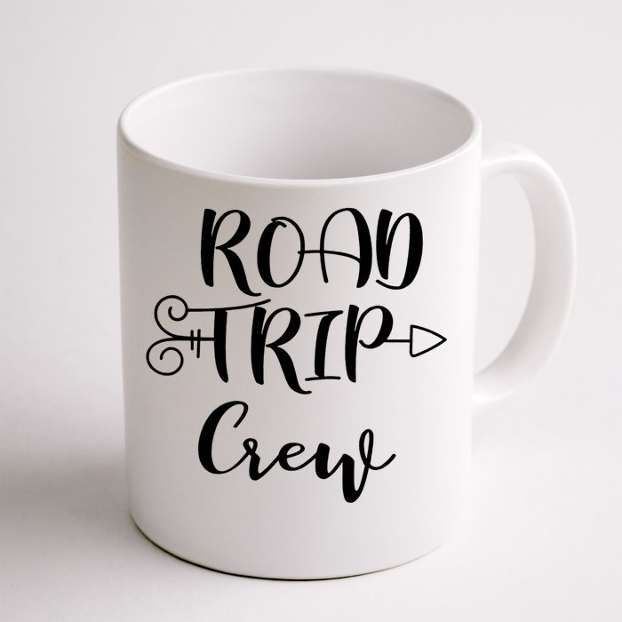 Road Trip Crew Family Vacation Traveling Gift Front & Back Coffee Mug