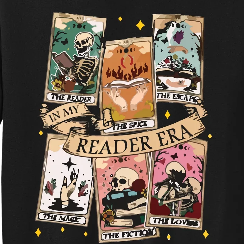 Reader Tarot Card Skeleton Reading Sweatshirt