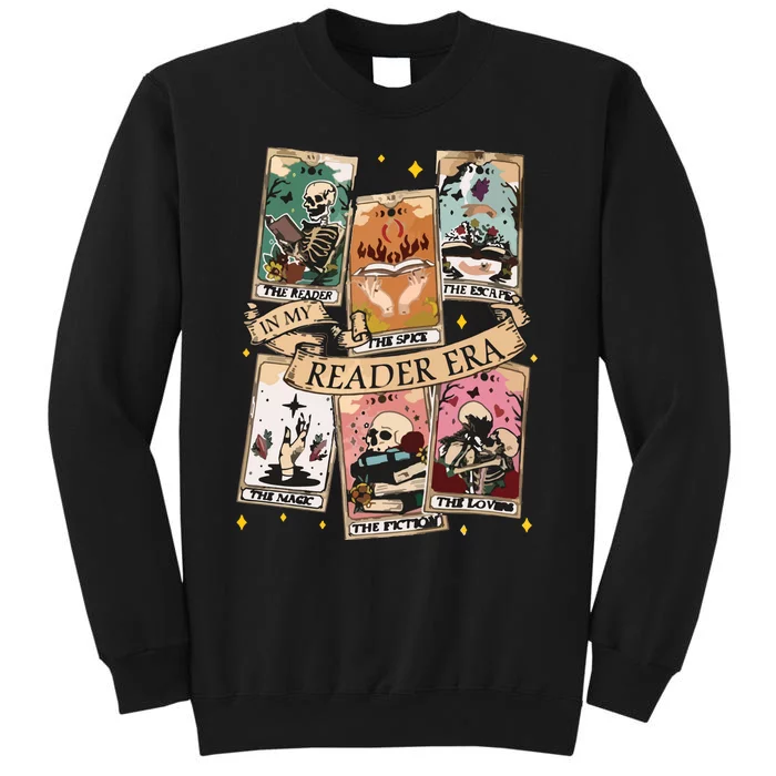 Reader Tarot Card Skeleton Reading Sweatshirt